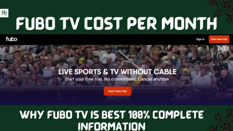 Fubo Tv Cost Per Month