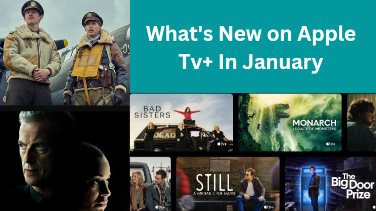 New on Apple Tv+ In January